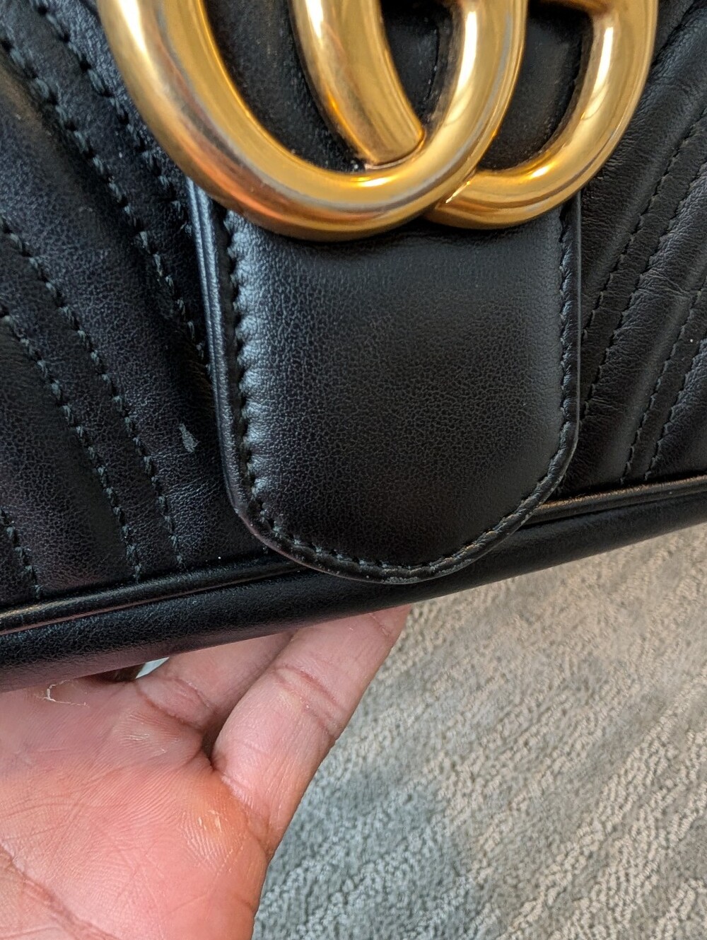 Gucci Marmont Matelassé Shoulder Bag - Picture 16 of 16